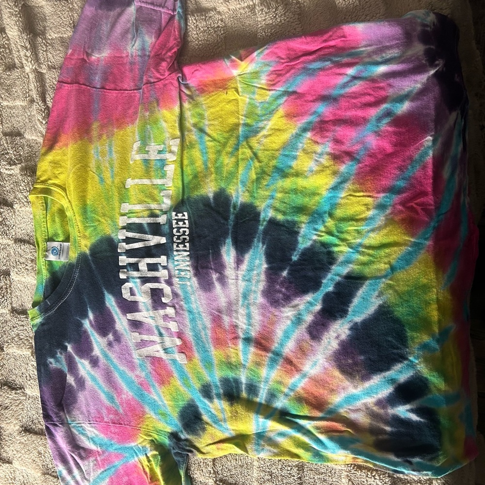 Nashville TN Tie-Dye Short Sleeve Tee